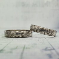 Обручальные кольца 40188776 | 40188776-Ю15502 из серебра, гладкие