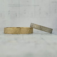 Обручальные кольца 43605728 | 43605728-Ю15507 из белого золота, фигурные