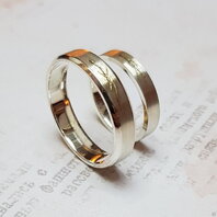Обручальные кольца 40271724 | 40271724-Ю15616 из белого золота, гладкие