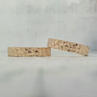 Обручальные кольца 43731516 | 43731516-Ю15653 из розового золота, фигурные