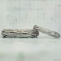 Обручальные кольца 46376496 | 46376496-Ю15656 из белого золота, фигурные