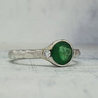 Помолвочное кольцо 43655946-Ю15679 из белого золота