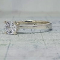 Помолвочное кольцо 48923296-Ю15749 из серебра