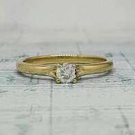 Помолвочное кольцо 46769920-Ю15756 из желтого золота