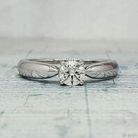 Помолвочное кольцо 46482354-Ю15759 из белого золота