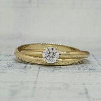 Помолвочное кольцо 40372018-Ю15760 из желтого золота