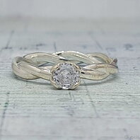 Помолвочное кольцо 49014452-Ю15764 из серебра