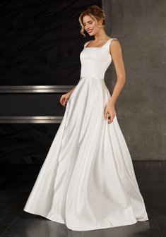 Свадебное платье Olga Sposa 1814-O69676. А-силуэт, длинное без шлейфа.