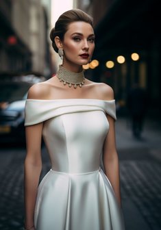 Свадебное платье Olga Sposa 3145-O69727. А-силуэт, длинное без шлейфа.