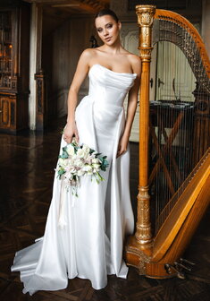 Свадебное платье Глория-М70893. Силуэт Русалка (Рыбка), трансформер.