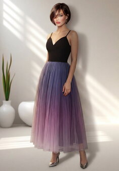 Вечернее платье Ирис-М70899. А-силуэт, короткое без шлейфа.